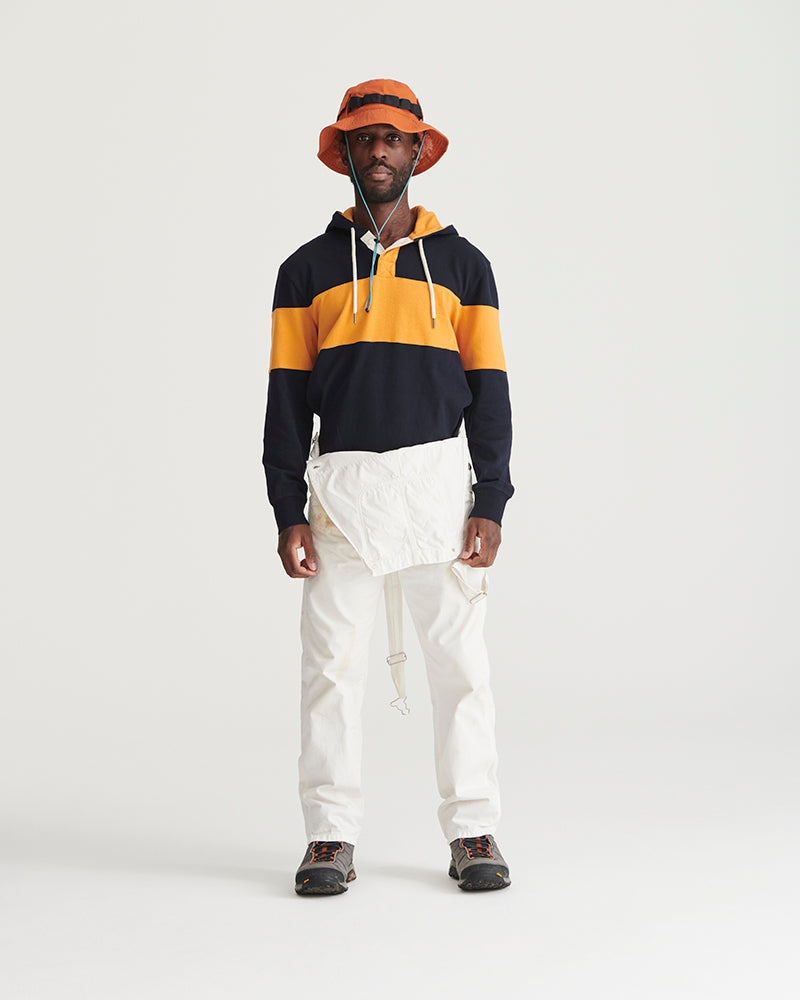 Load image into Gallery viewer, Organic Hooded Rugby Shirt