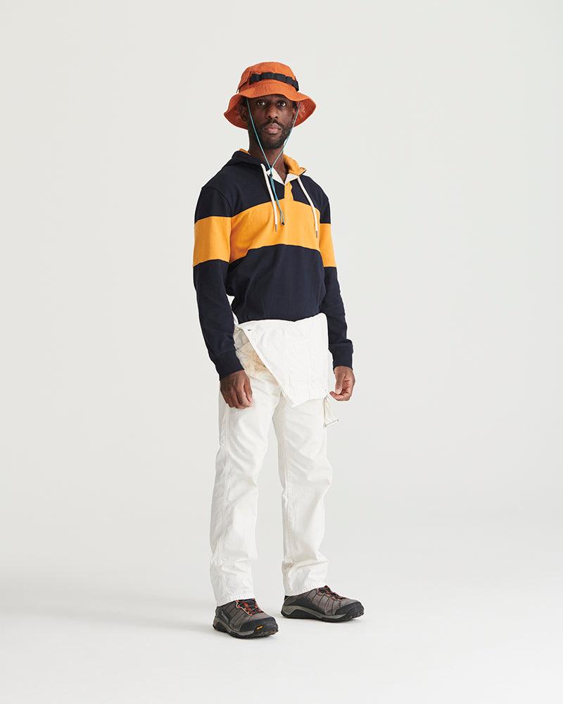 Load image into Gallery viewer, Organic Hooded Rugby Shirt