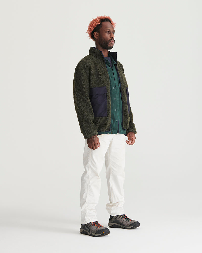 Load image into Gallery viewer, Recycled Sherpa Full Zip