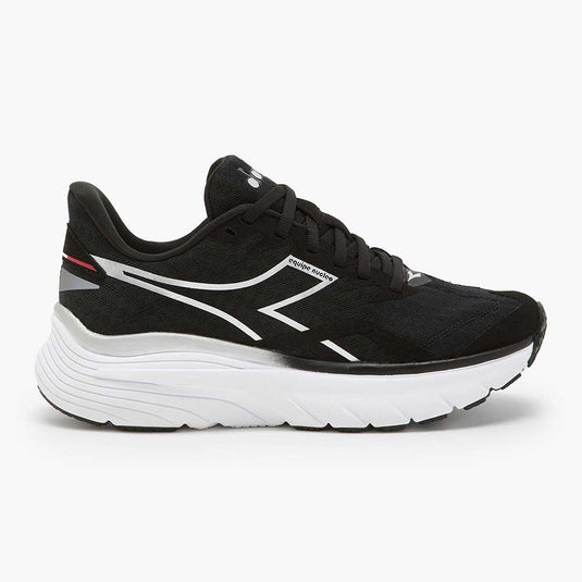 Women's Diadora Equipe Nucleo, Black/Silver/White, 8 B Medium - Skoutley Outdoors LLC