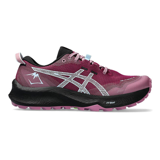 Women's Asics GEL-Trabuco 12, Blackberry/Light Blue, 11 B Medium - Skoutley Outdoors LLC