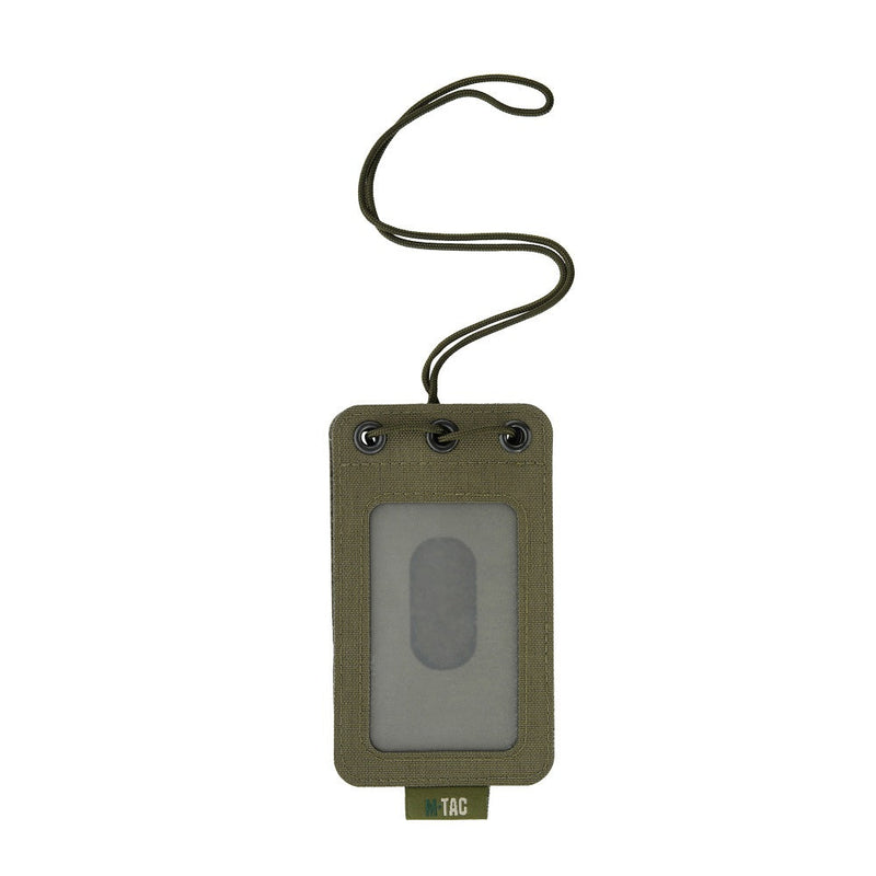 Load image into Gallery viewer, M-Tac Tactical Badge Holder Hanging ID Card Case Hook Surface Draw Cord