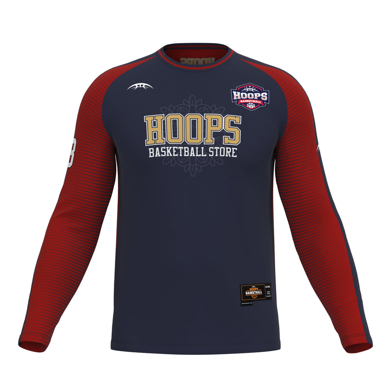 Load image into Gallery viewer, Custom Digital Print Basketball Warm-Up Shirt - 1014