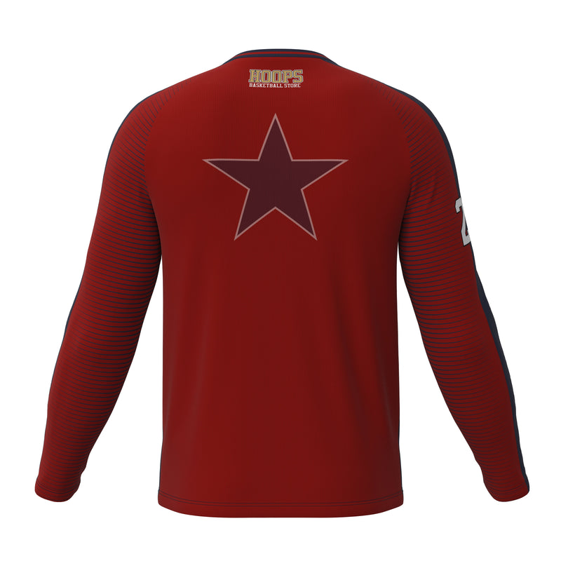 Load image into Gallery viewer, Custom Digital Print Basketball Warm-Up Shirt - 1014