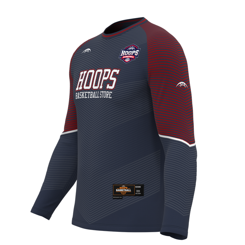 Load image into Gallery viewer, Custom Digital Print Basketball Warm-Up Shirt - 1019