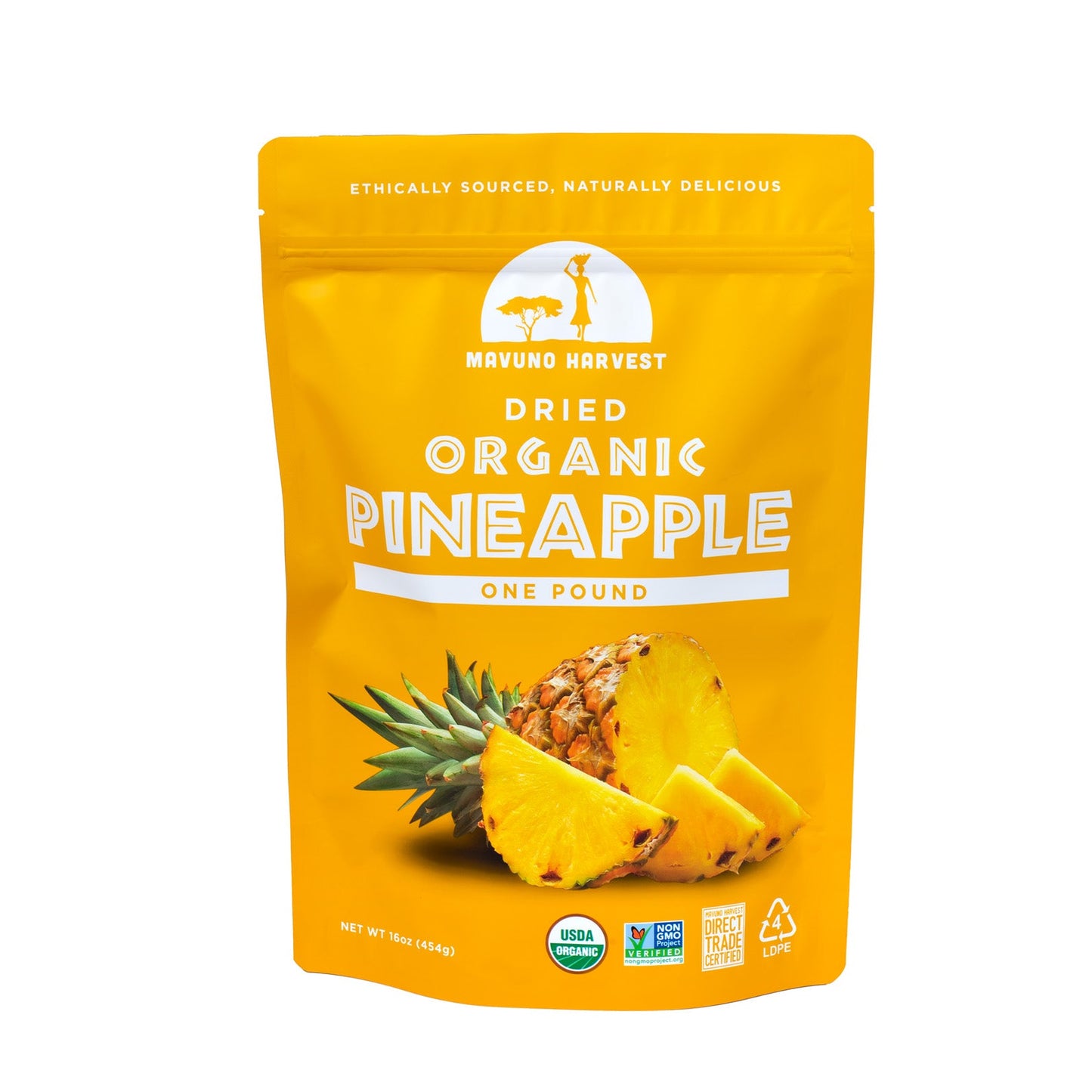 Organic Dried Pineapple
