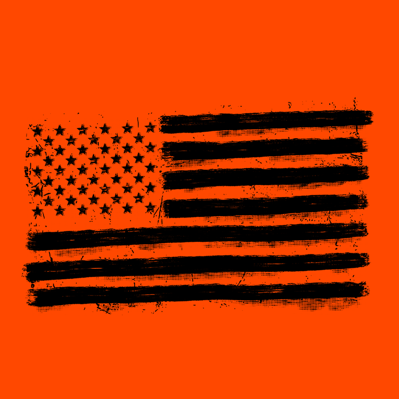 Load image into Gallery viewer, Old Glory - Safety Yellow Hi-Vis T-Shirt