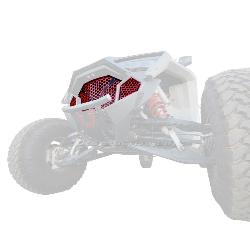 Load image into Gallery viewer, 3 Piece Laser Cut Steel Grille RZR PRO R & Turbo R
