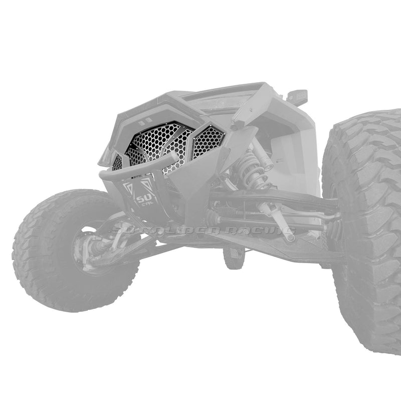 Load image into Gallery viewer, 3 Piece Laser Cut Steel Grille RZR PRO R & Turbo R