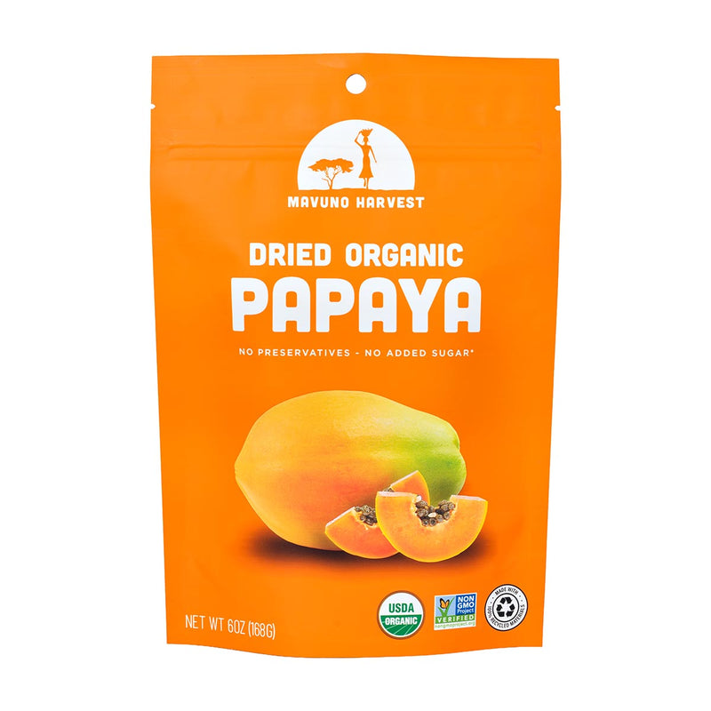 Load image into Gallery viewer, Organic Dried Papaya
