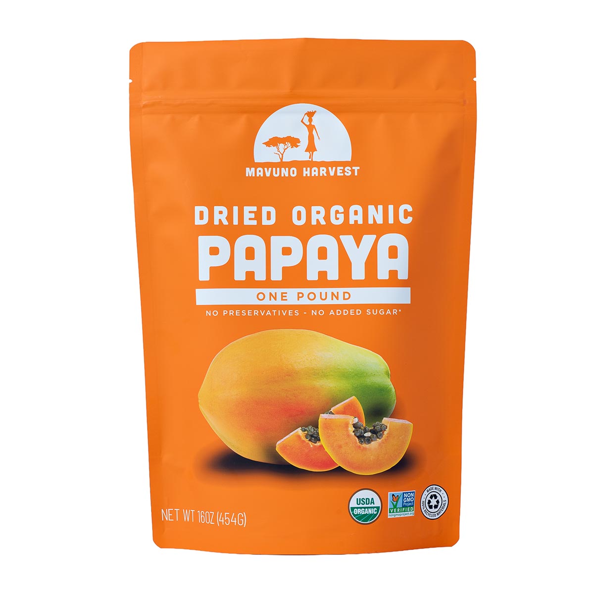 Organic Dried Papaya