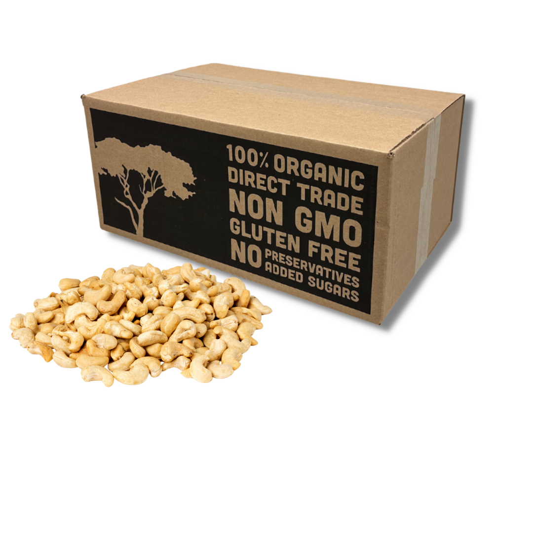 Organic Dry Roasted Cashews with Sea Salt