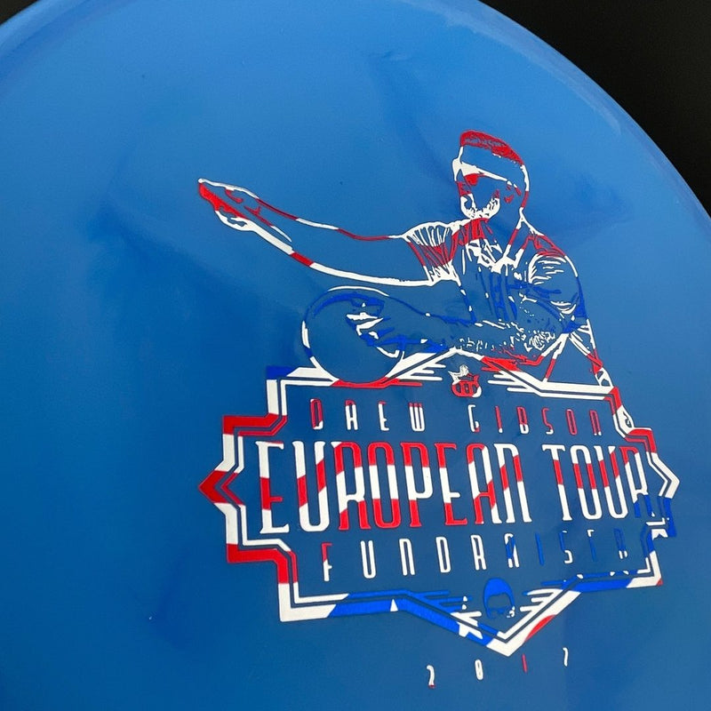 Load image into Gallery viewer, BT Hard Harp - 2012 Drew Gibson European Tour Fundraiser Stamp *Gibson Stash*