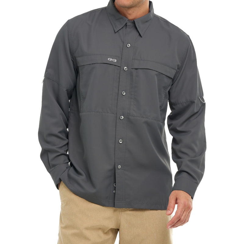 Load image into Gallery viewer, GunMetal Explorer Shirt | Long Sleeve