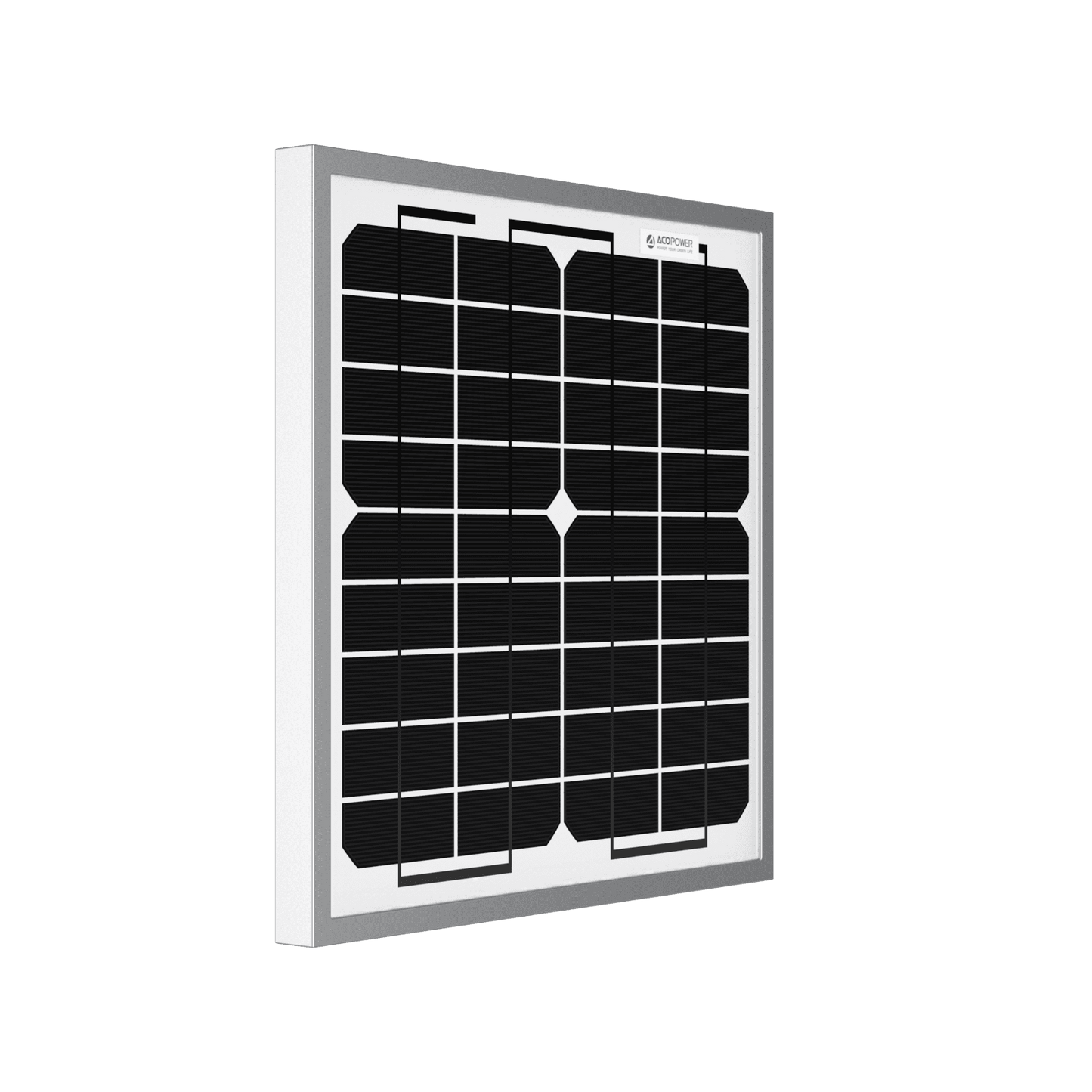 10 Watt 12 Volt Monocrystalline Solar Panel - Skoutley Outdoors LLC