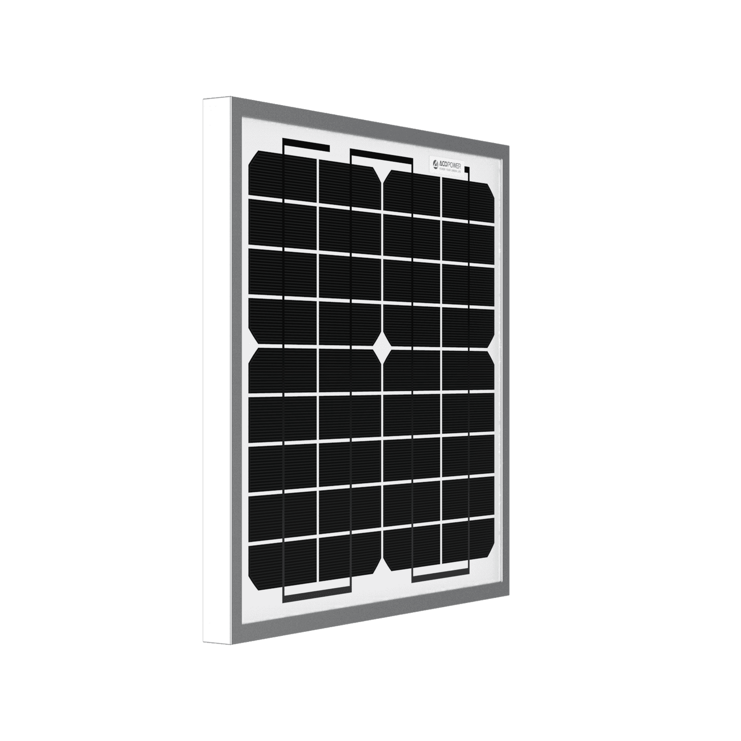10 Watt 12 Volt Monocrystalline Solar Panel - Skoutley Outdoors LLC