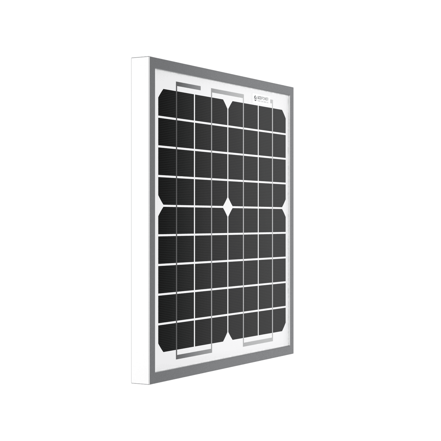 10 Watt 12 Volt Monocrystalline Solar Panel - Skoutley Outdoors LLC