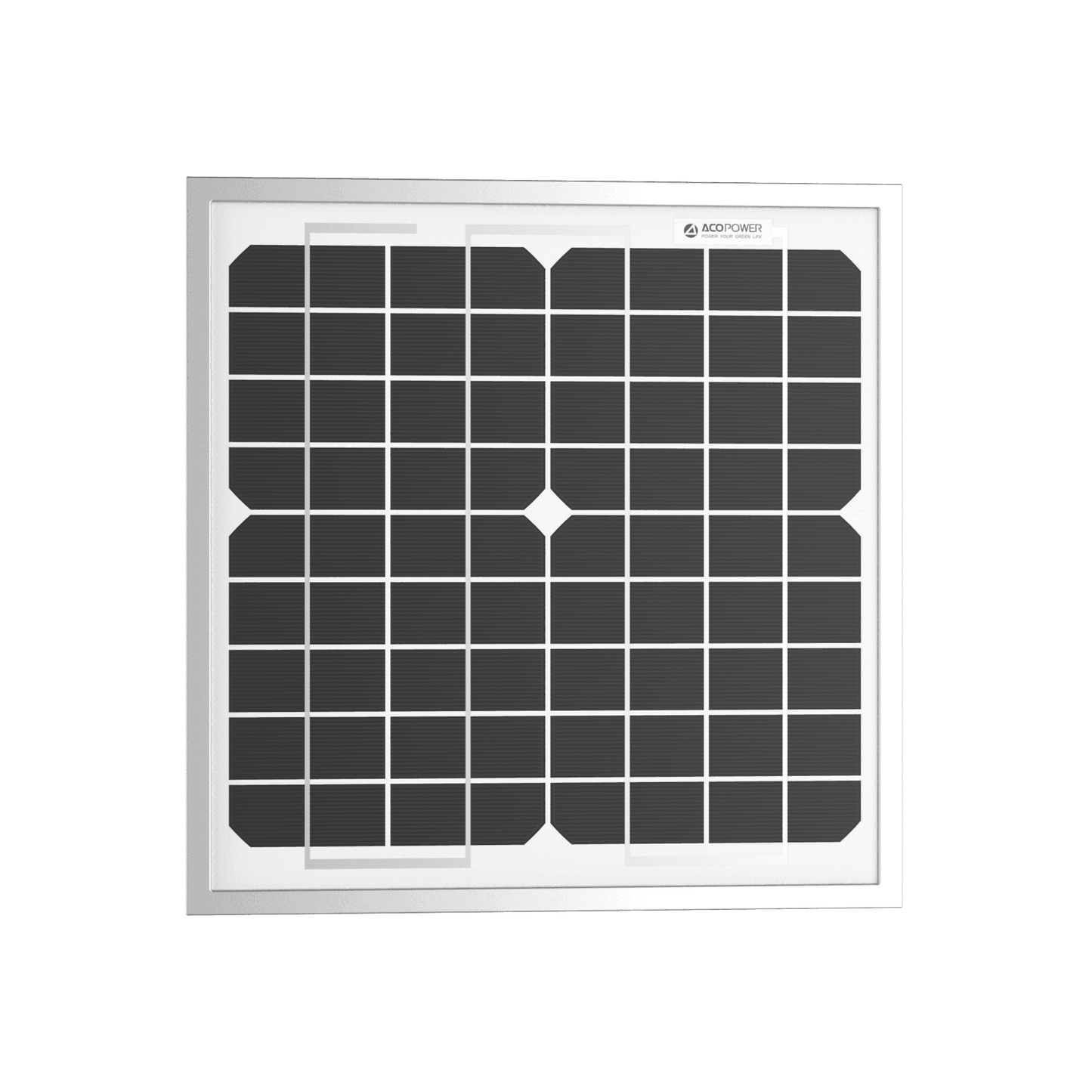 10 Watt 12 Volt Monocrystalline Solar Panel - Skoutley Outdoors LLC