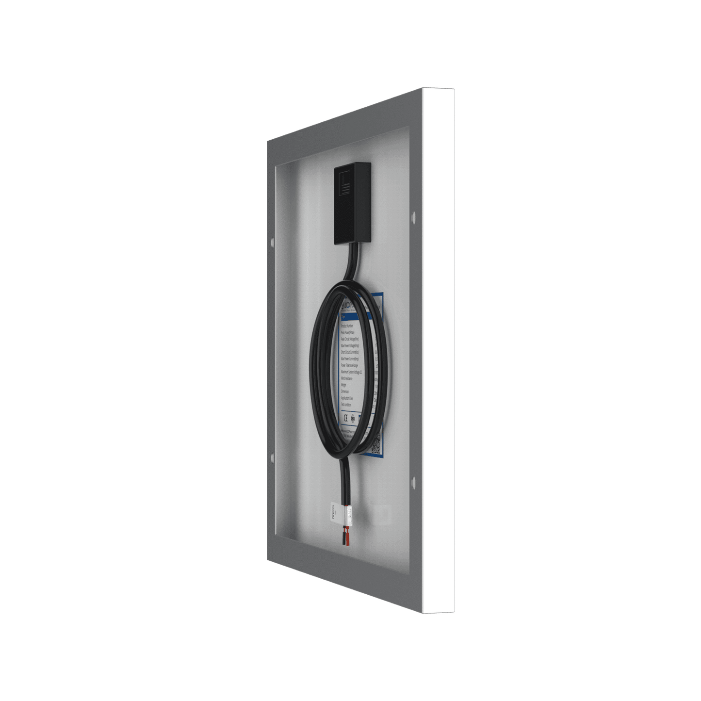 10 Watt 12 Volt Monocrystalline Solar Panel - Skoutley Outdoors LLC