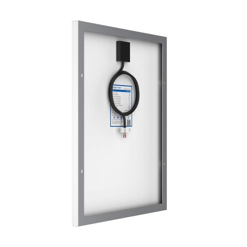 Load image into Gallery viewer, 20 Watt 12 Volt Monocrystalline Solar Panel