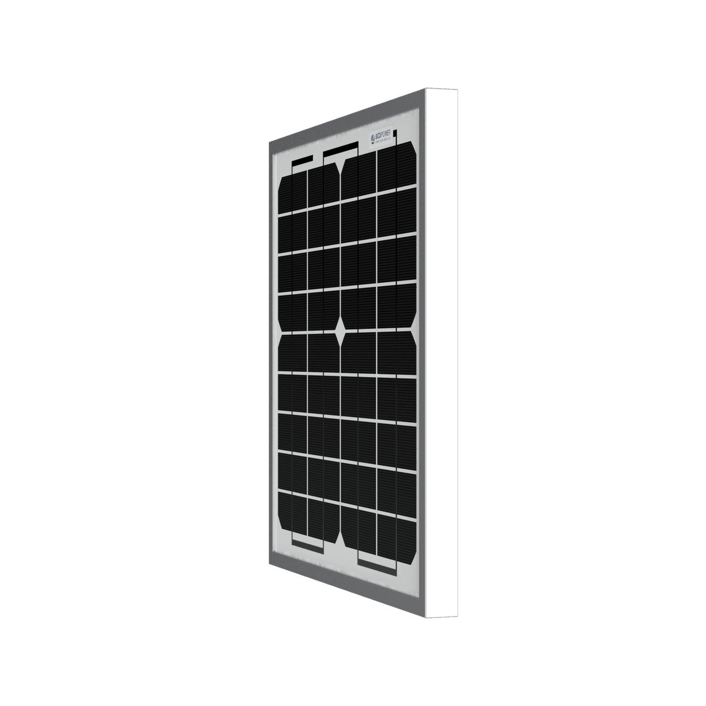 10 Watt 12 Volt Monocrystalline Solar Panel - Skoutley Outdoors LLC