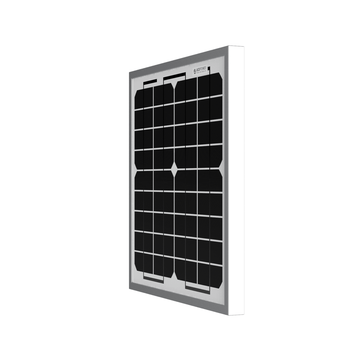 10 Watt 12 Volt Monocrystalline Solar Panel - Skoutley Outdoors LLC