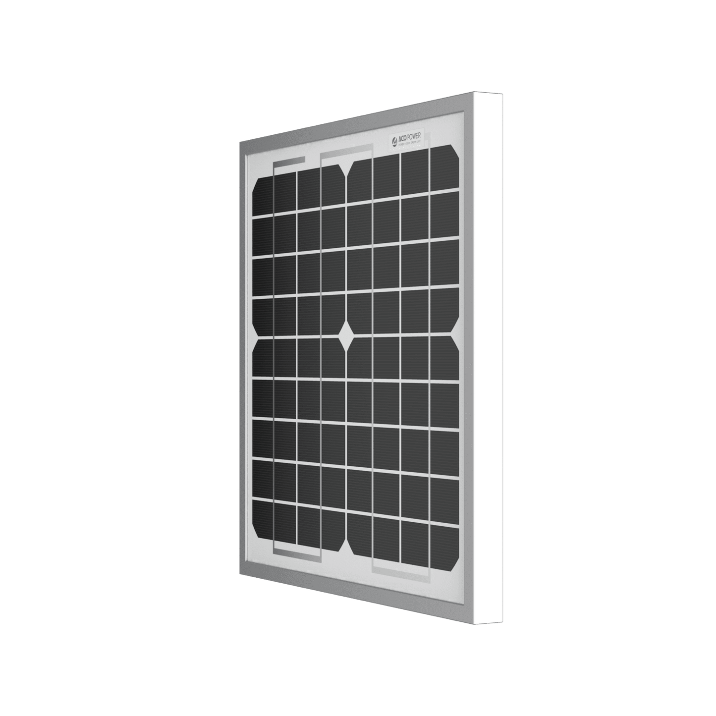 10 Watt 12 Volt Monocrystalline Solar Panel - Skoutley Outdoors LLC