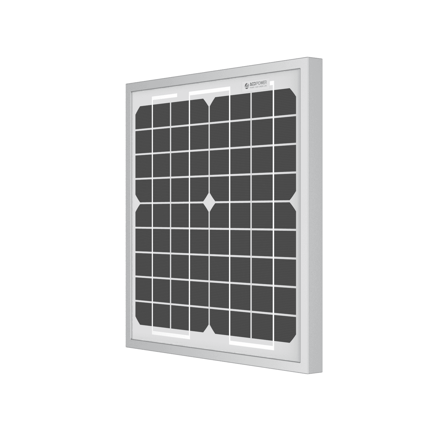 10 Watt 12 Volt Monocrystalline Solar Panel - Skoutley Outdoors LLC