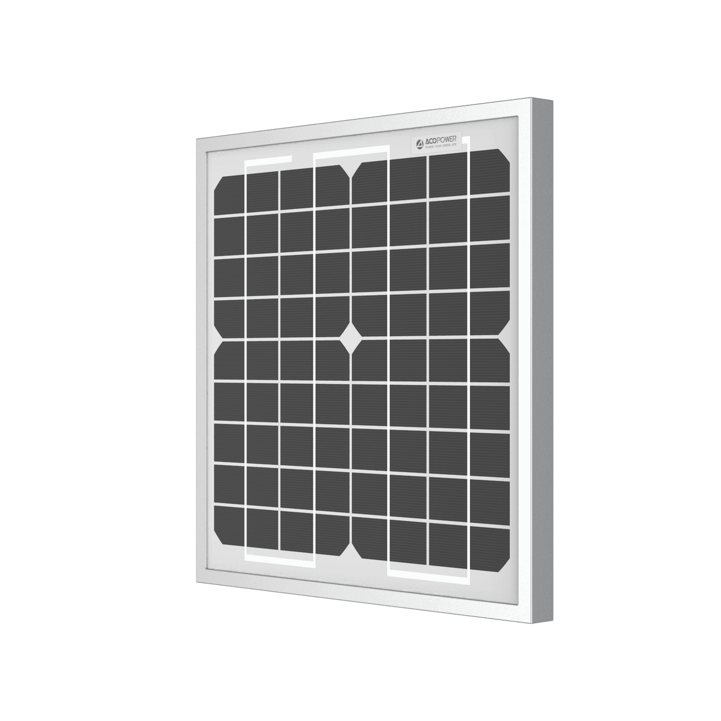 10 Watt 12 Volt Monocrystalline Solar Panel - Skoutley Outdoors LLC