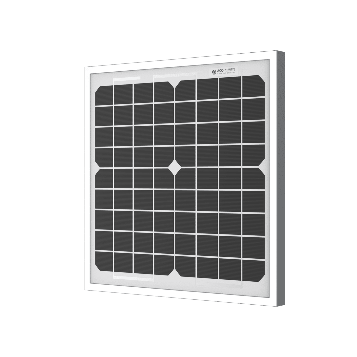 10 Watt 12 Volt Monocrystalline Solar Panel - Skoutley Outdoors LLC