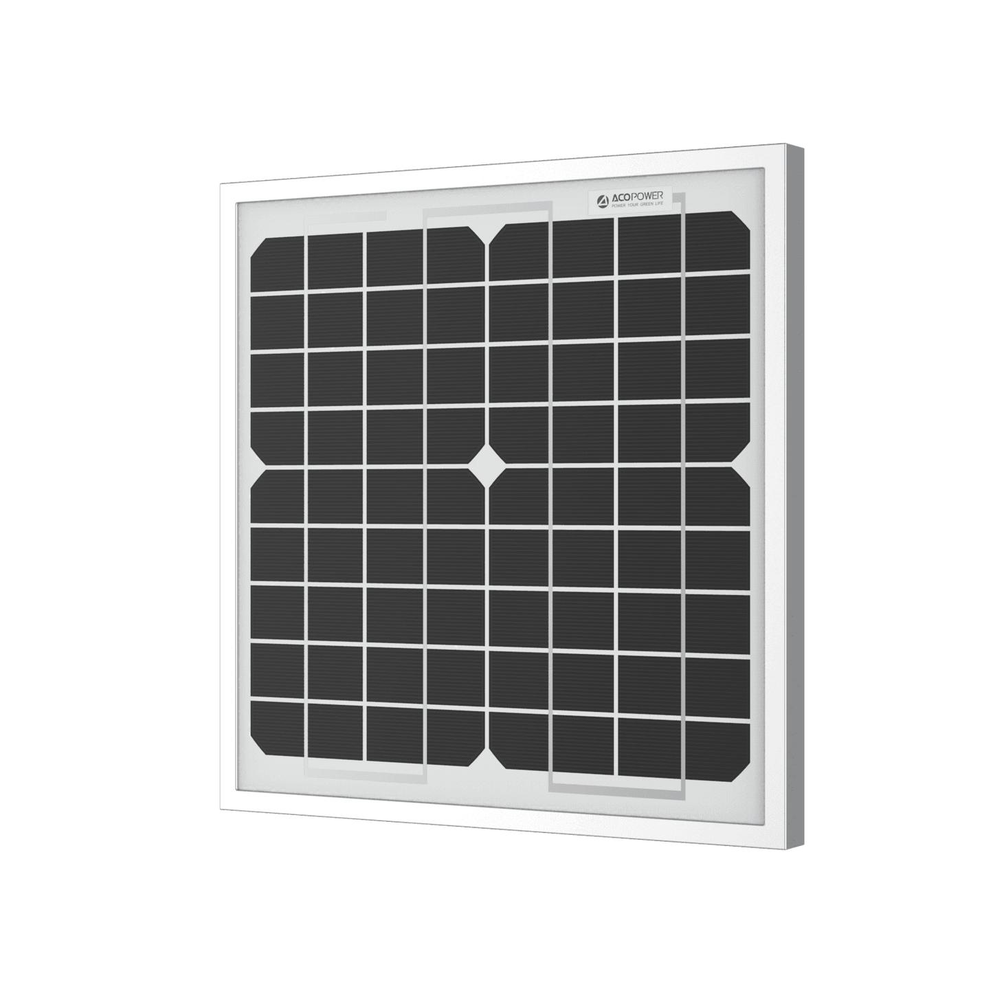 10 Watt 12 Volt Monocrystalline Solar Panel - Skoutley Outdoors LLC