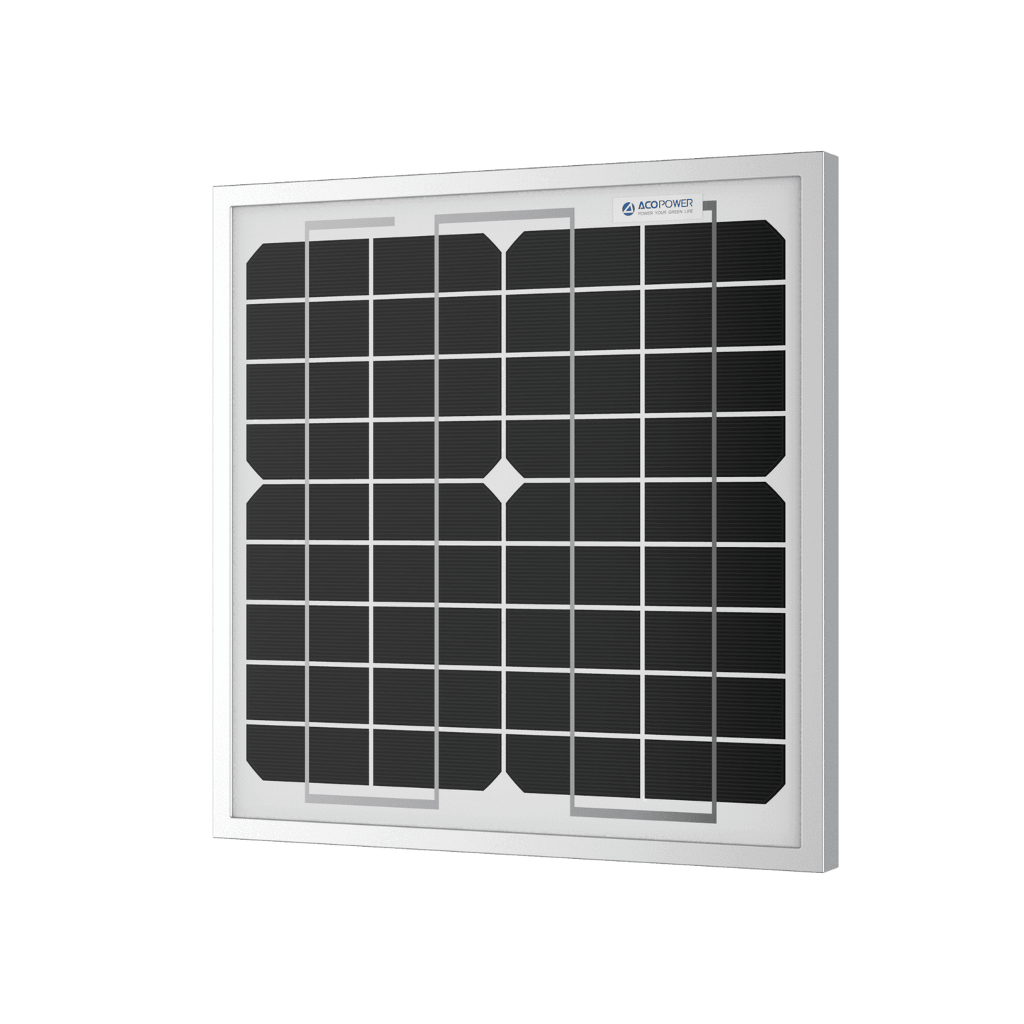 10 Watt 12 Volt Monocrystalline Solar Panel - Skoutley Outdoors LLC