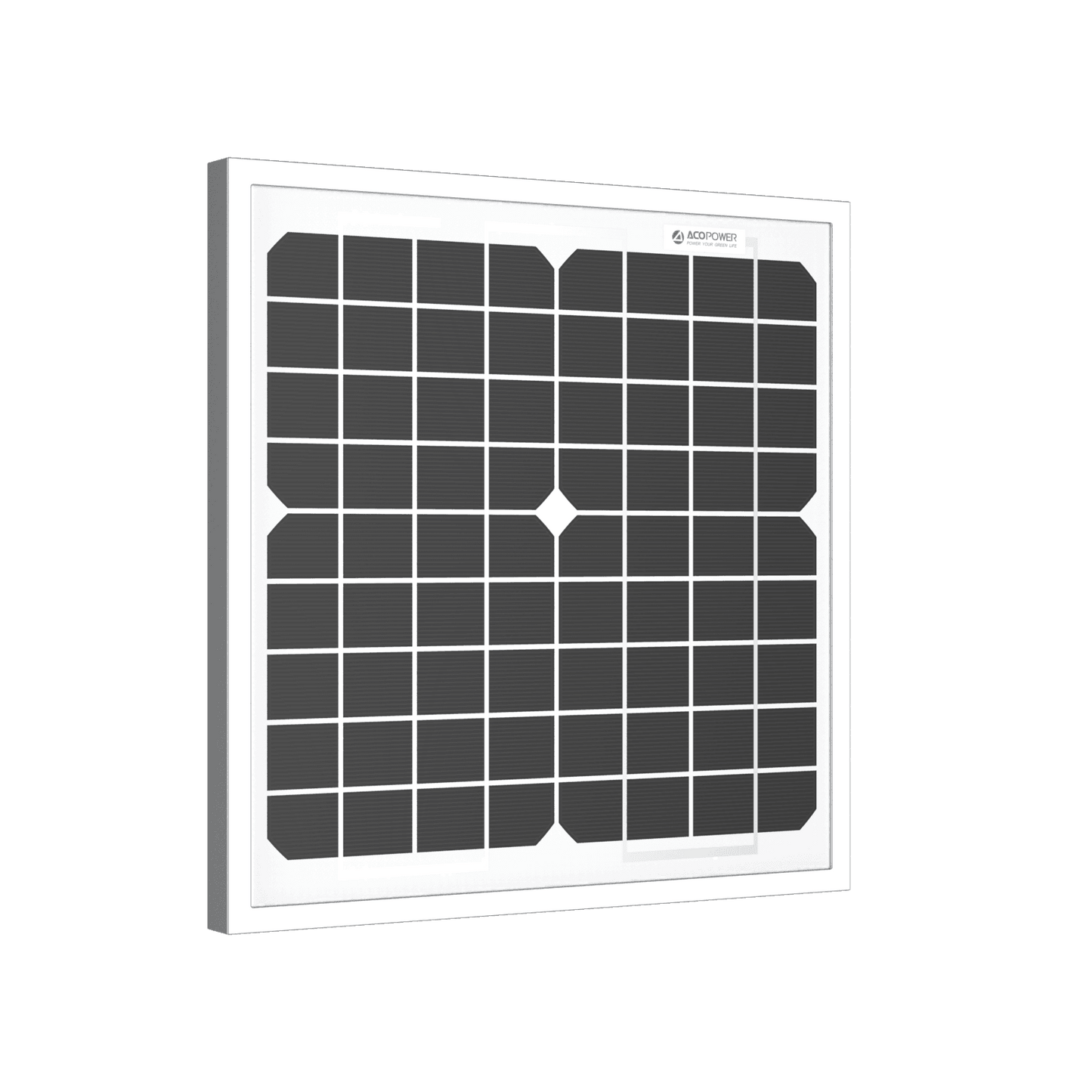 10 Watt 12 Volt Monocrystalline Solar Panel - Skoutley Outdoors LLC