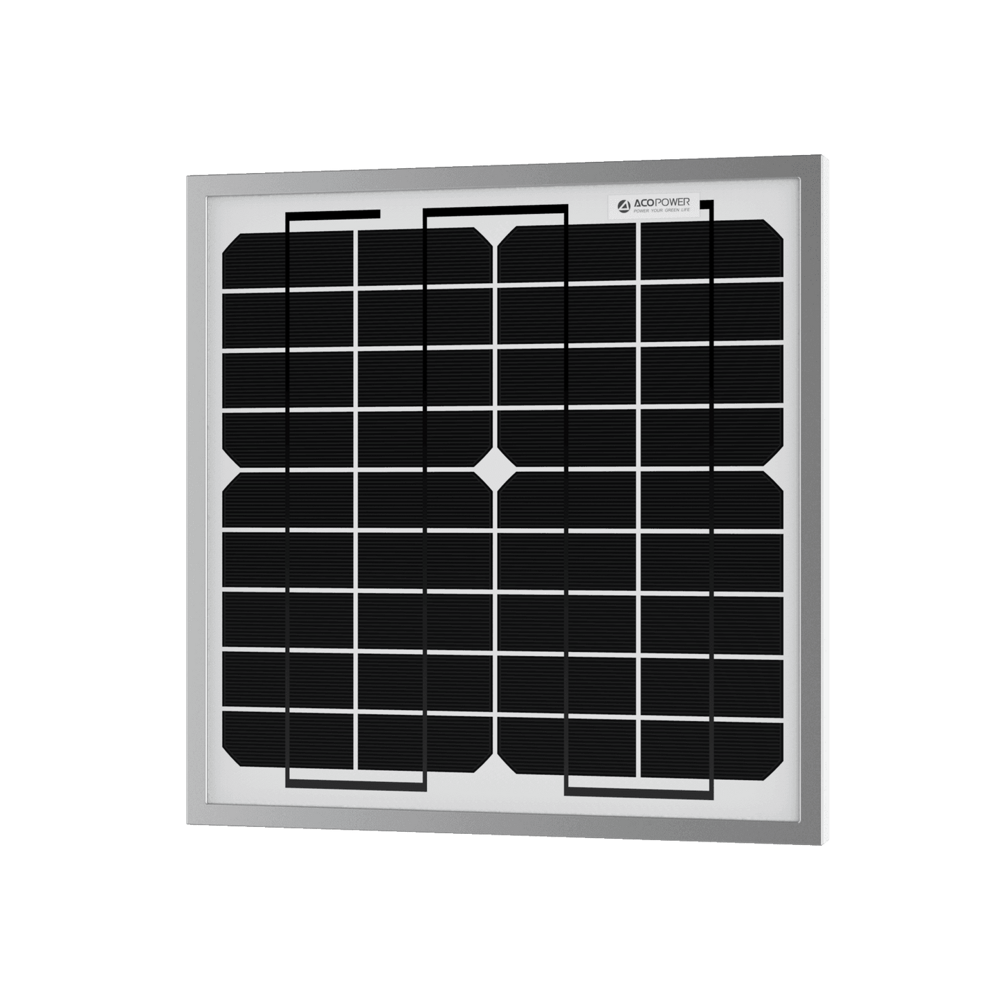 10 Watt 12 Volt Monocrystalline Solar Panel - Skoutley Outdoors LLC