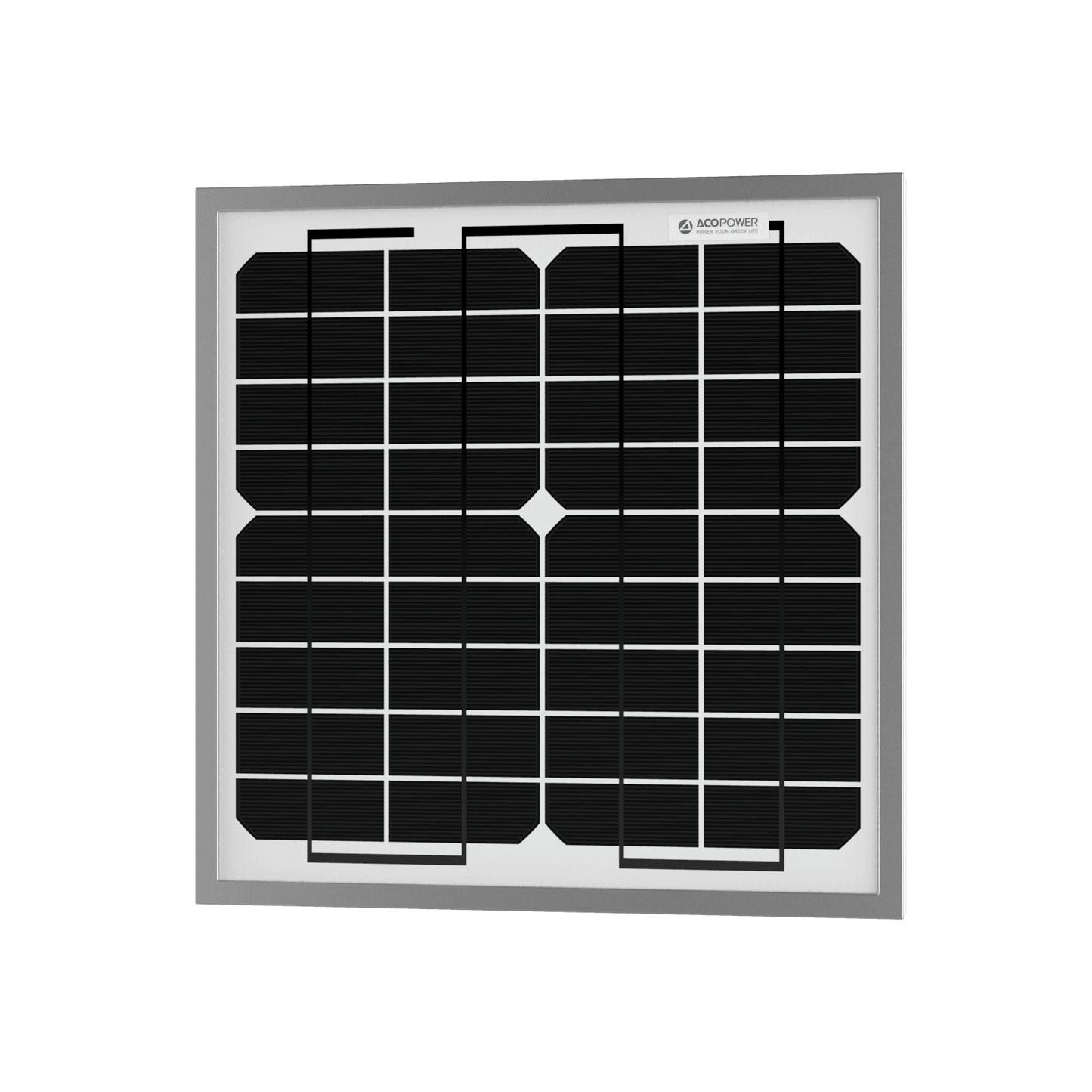 10 Watt 12 Volt Monocrystalline Solar Panel - Skoutley Outdoors LLC