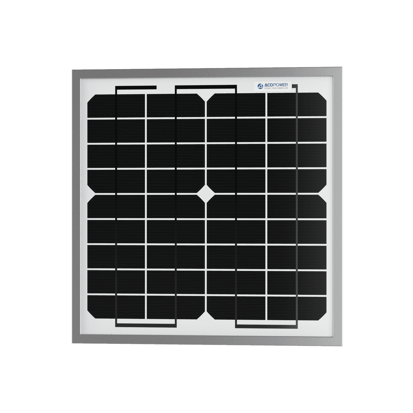 10 Watt 12 Volt Monocrystalline Solar Panel - Skoutley Outdoors LLC