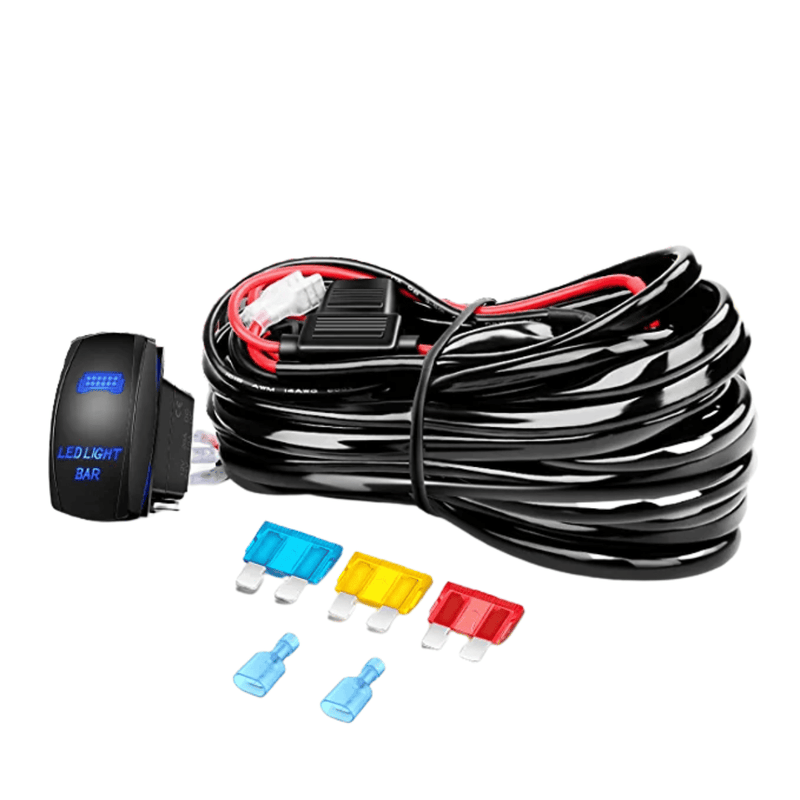Load image into Gallery viewer, Universal Light Bar / Accessory 10' Wiring Harness