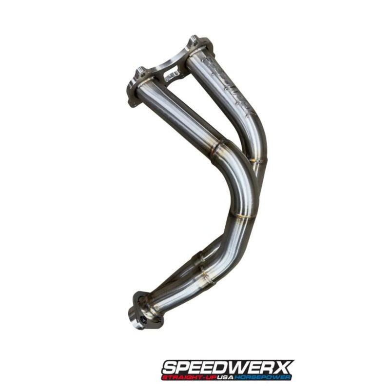 Load image into Gallery viewer, SPEEDWERX STAINLESS STEEL EXHAUST HEADER // 2018-2022 POLARIS RANGER XP 1000 / 2018-2021 RANGER 1000