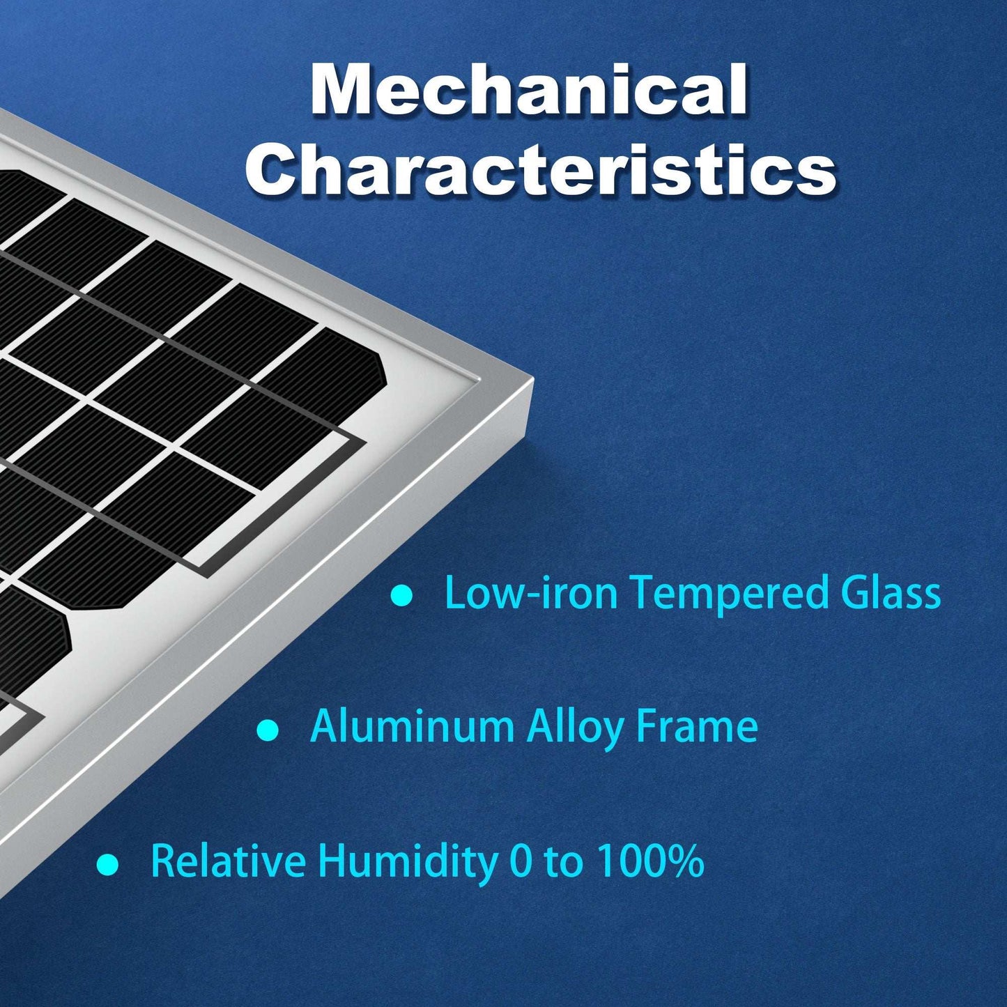 10 Watt 12 Volt Monocrystalline Solar Panel - Skoutley Outdoors LLC