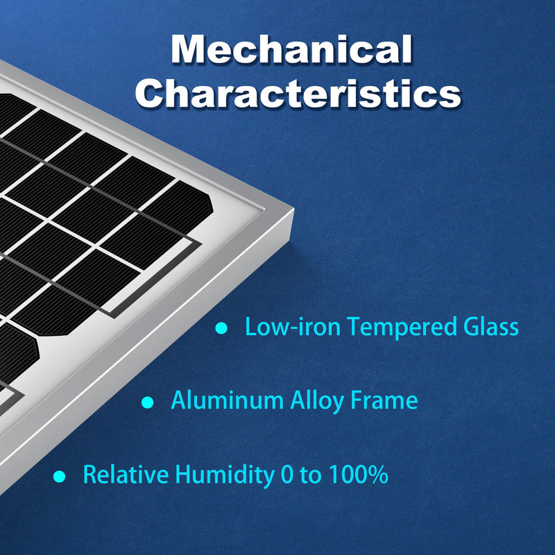 Load image into Gallery viewer, 10 Watt 12 Volt Monocrystalline Solar Panel