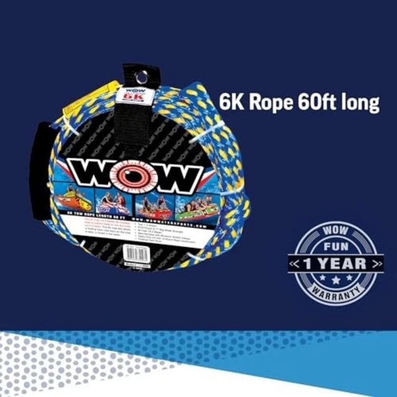 Load image into Gallery viewer, WOW Watersports 6K 60' Tow Rope