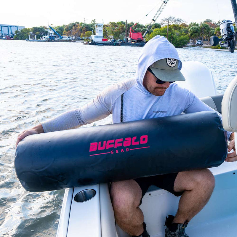 Load image into Gallery viewer, 11.8" x 39.4" Inflatable Boat Fender with Electric Pump