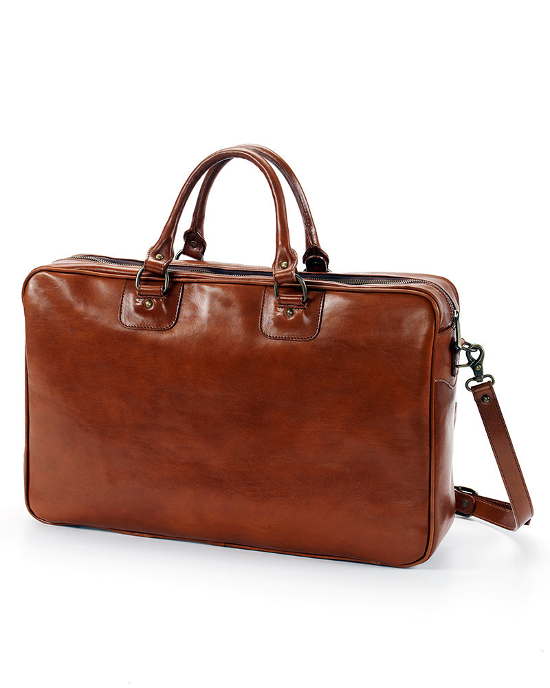 Load image into Gallery viewer, Vintage Leather Handbag Camel