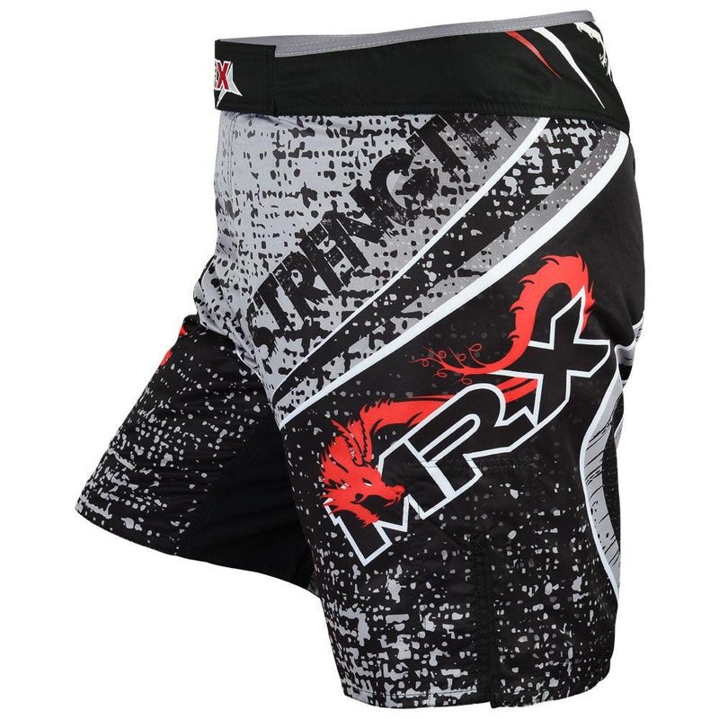 Load image into Gallery viewer, MRX Mma Fighting Shorts Black Hydra-mma-shorts-1116
