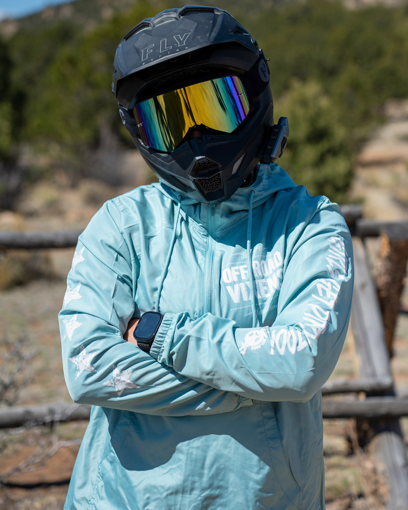 Load image into Gallery viewer, Rockstar Pullover Windbreaker