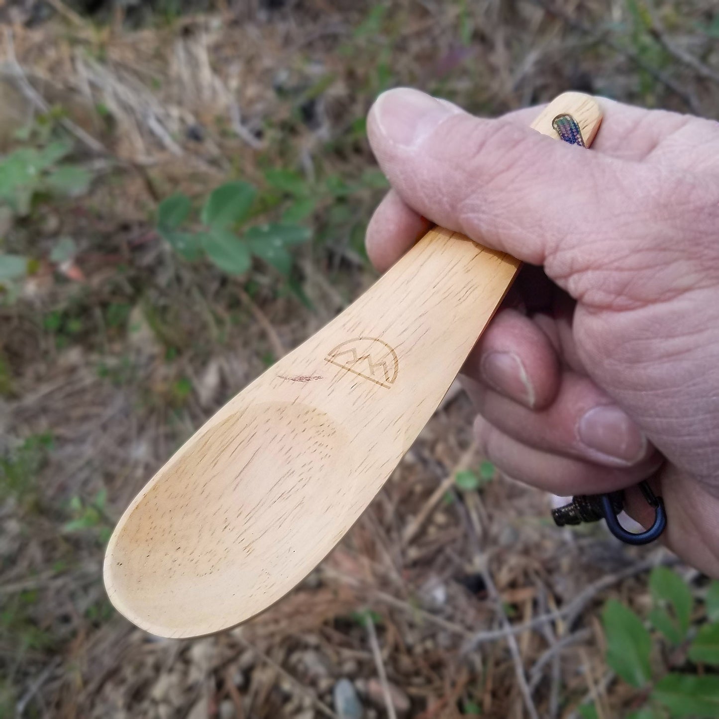 Kyrre™ Carved Nordic Kuksa - Solid Wood Camp Mug & Spoon Set