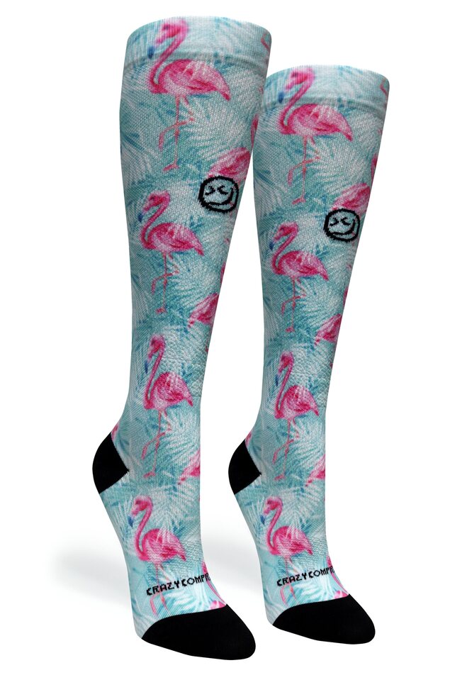 Load image into Gallery viewer, Tropical Flamingo - (Standard & Extra Wide)