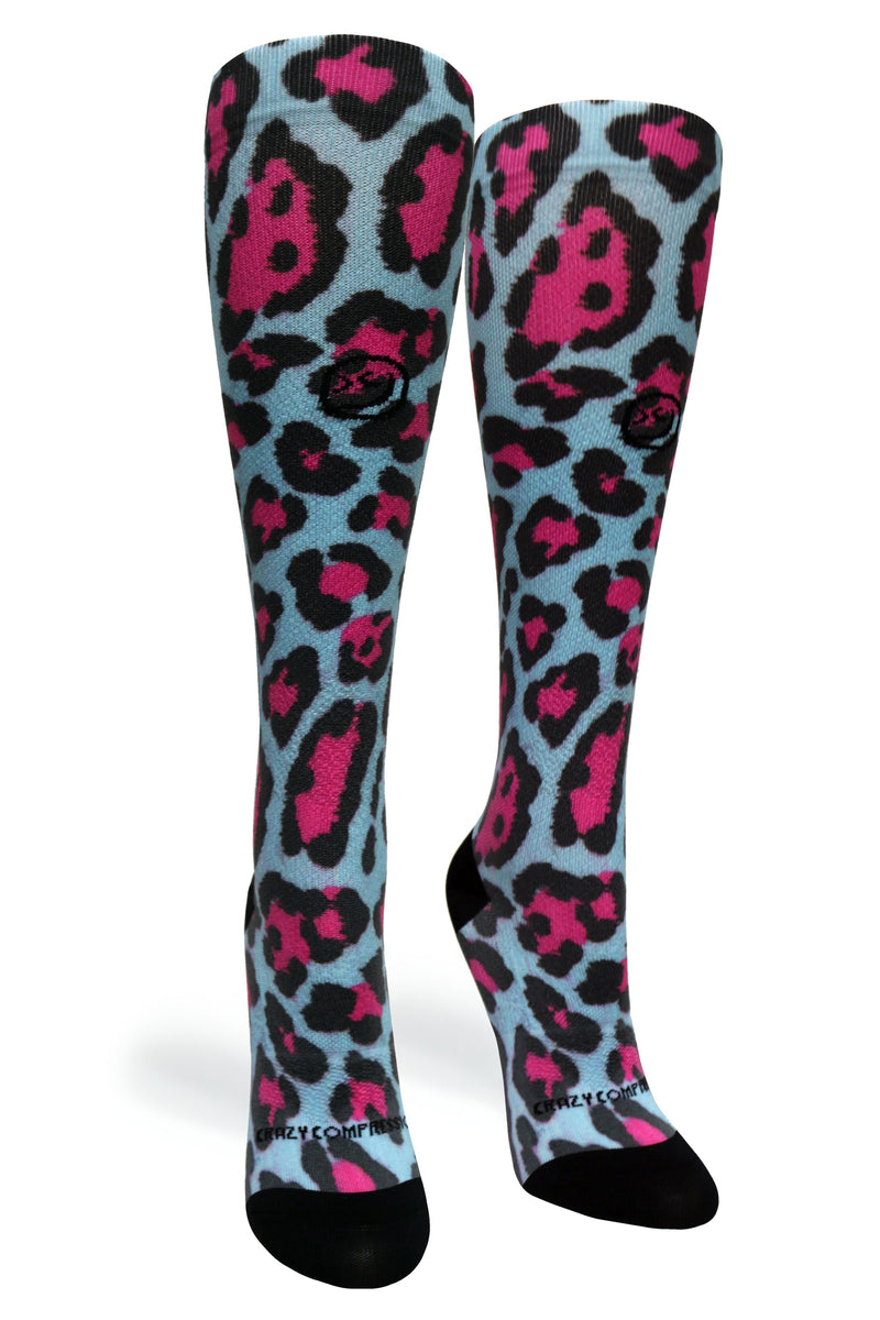Load image into Gallery viewer, Cheetah Blue - (Standard & Extra Wide)