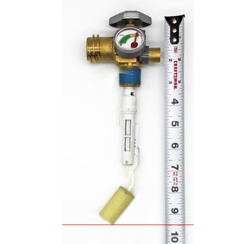 Load image into Gallery viewer, Flame King 3lb OPD Valve with Float Gauge