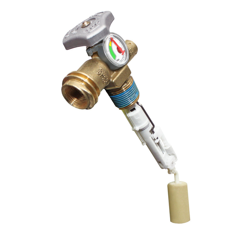 Load image into Gallery viewer, Flame King 3lb OPD Valve with Float Gauge